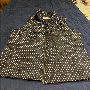 Michael Kors polka Dot Puffer Vest
